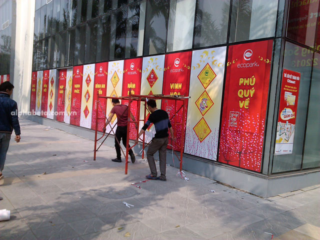 Thiết kế in ấn dán decal kính quảng cáo TP Vinh Nghệ An